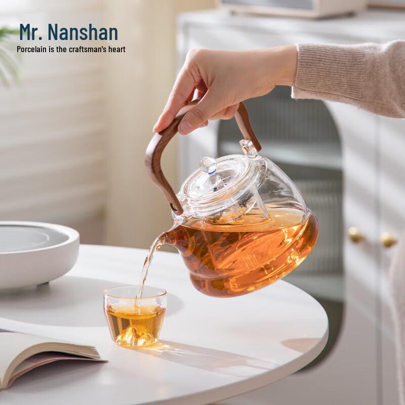 Nanshan Xiansheng Anti-scald Heat-Resistant Glass Tea Pot Set