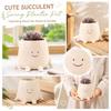 Creative Ceramic Succulent Planter Pot with Swing Design Unique Home Garden Decoration Indoor Outdoor Use Durable Craftsmanship