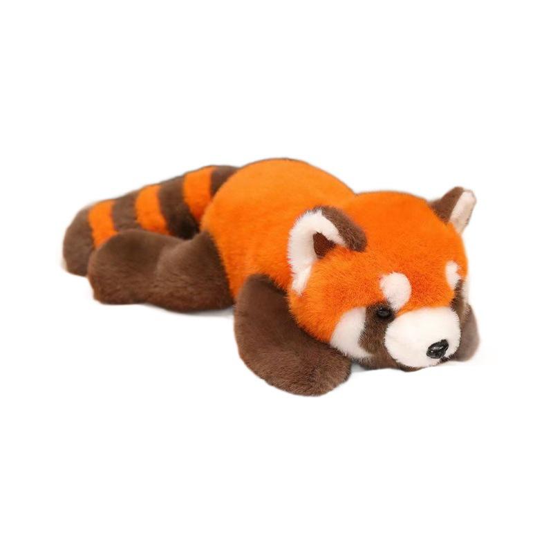 Red Panda Plush Fox Doll - Cute Raccoon Toy for Children, Girls, Birthday Gifts