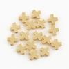 10pcs Copper Beads Charms Cross Heart Star Moon Beads Plated Crafts Color Retention Beads for Jewelry Making Diy Bracelet Necklace