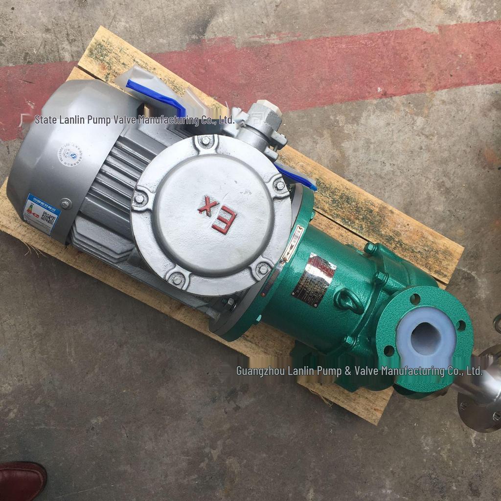 Acid, Alkali & Corrosion-Resistant Magnetic Circulation Pump MPH(MDH)-400, Leak-Free