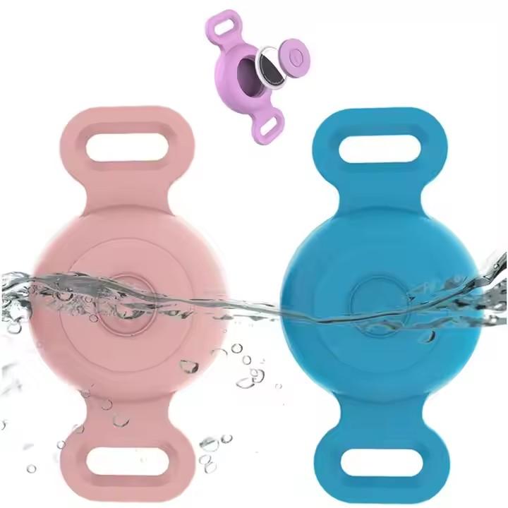 Waterproof Air Tag Pet Dog Collar Holder Full Body Protective Tracker Sleeve Case for AirTag GPS Waterproof Cover