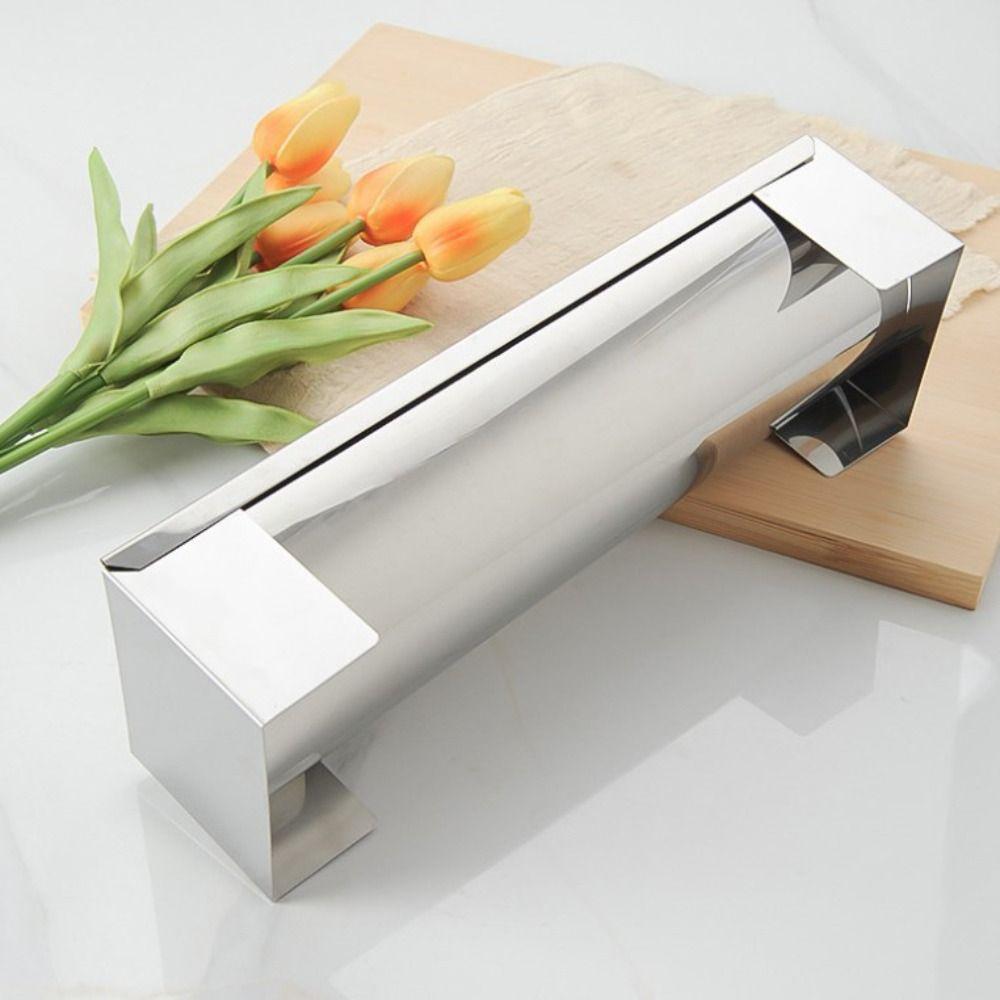 U-förmige Kuchenrolleform aus Edelstahl für den Haushalt, halbkreisförmig, antihaftbeschichtet, abnehmbare silberne Kuchenform, Mousse-Form