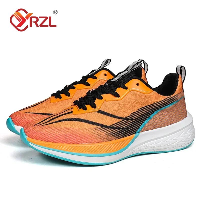 YRZL Men's Casual Running Sports Shoes Lightweight Breathable Fashion Mesh Sneakers Man Non Slip Running Shoes for Men Sneakers