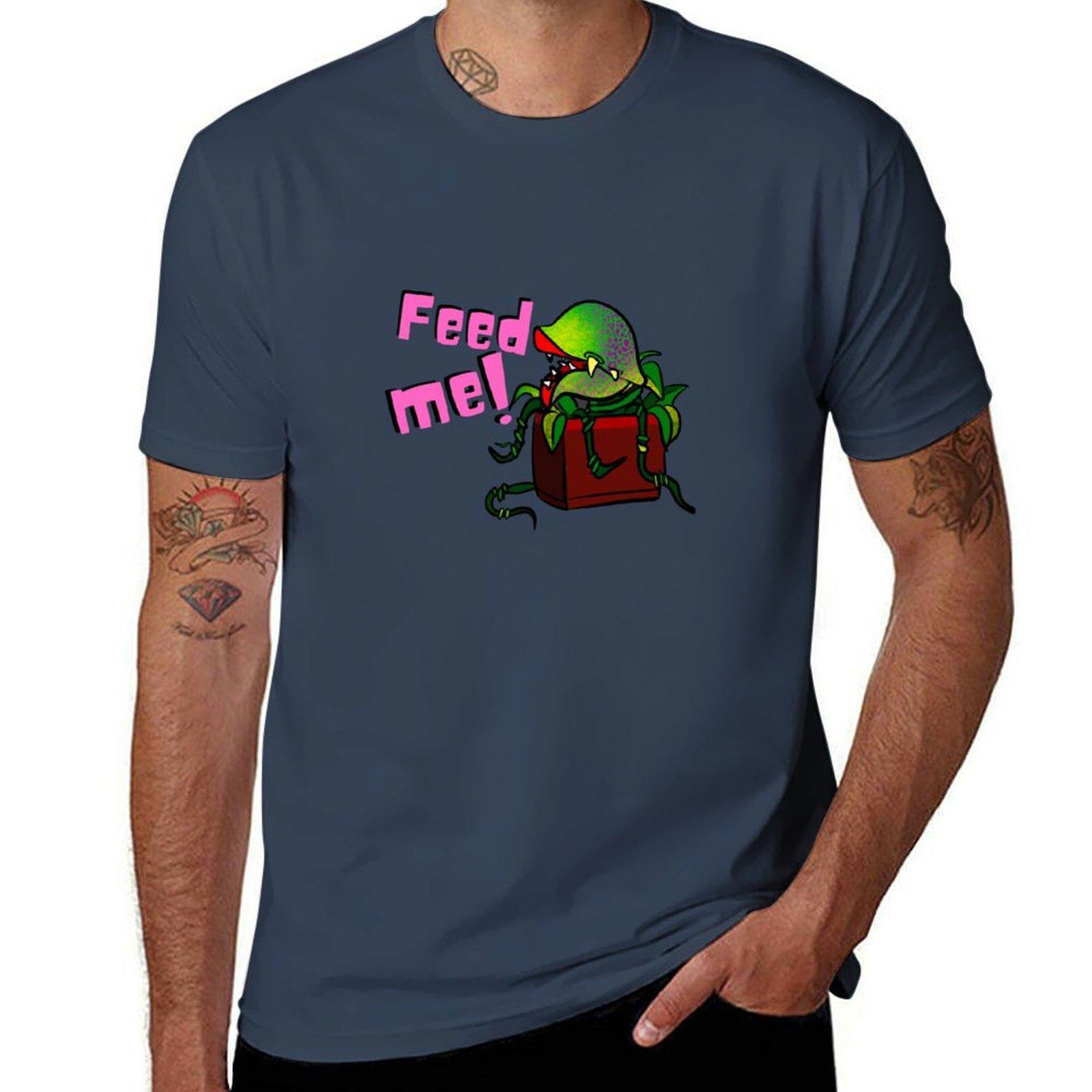 Me Little Feed Horrors 2 Shop Audrey of  TShirt Basic Tee Shirt for Everyday Outfit S