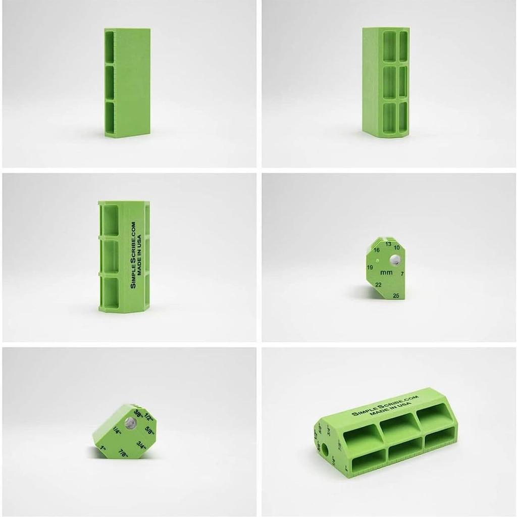 Multifunctional Precision Horizontal Line Scriber Woodworking Tool Pencil Marking Multi-dimensional Woodworking Graffiti Marker Scriber