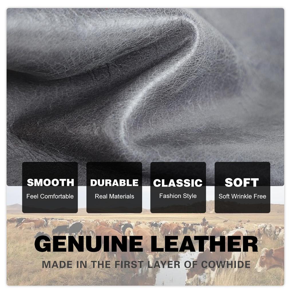 CONTACT'S Genuine Leather Women Wallets Short Bifold Wallet With Coin Purse Card Holder Small Money Bag