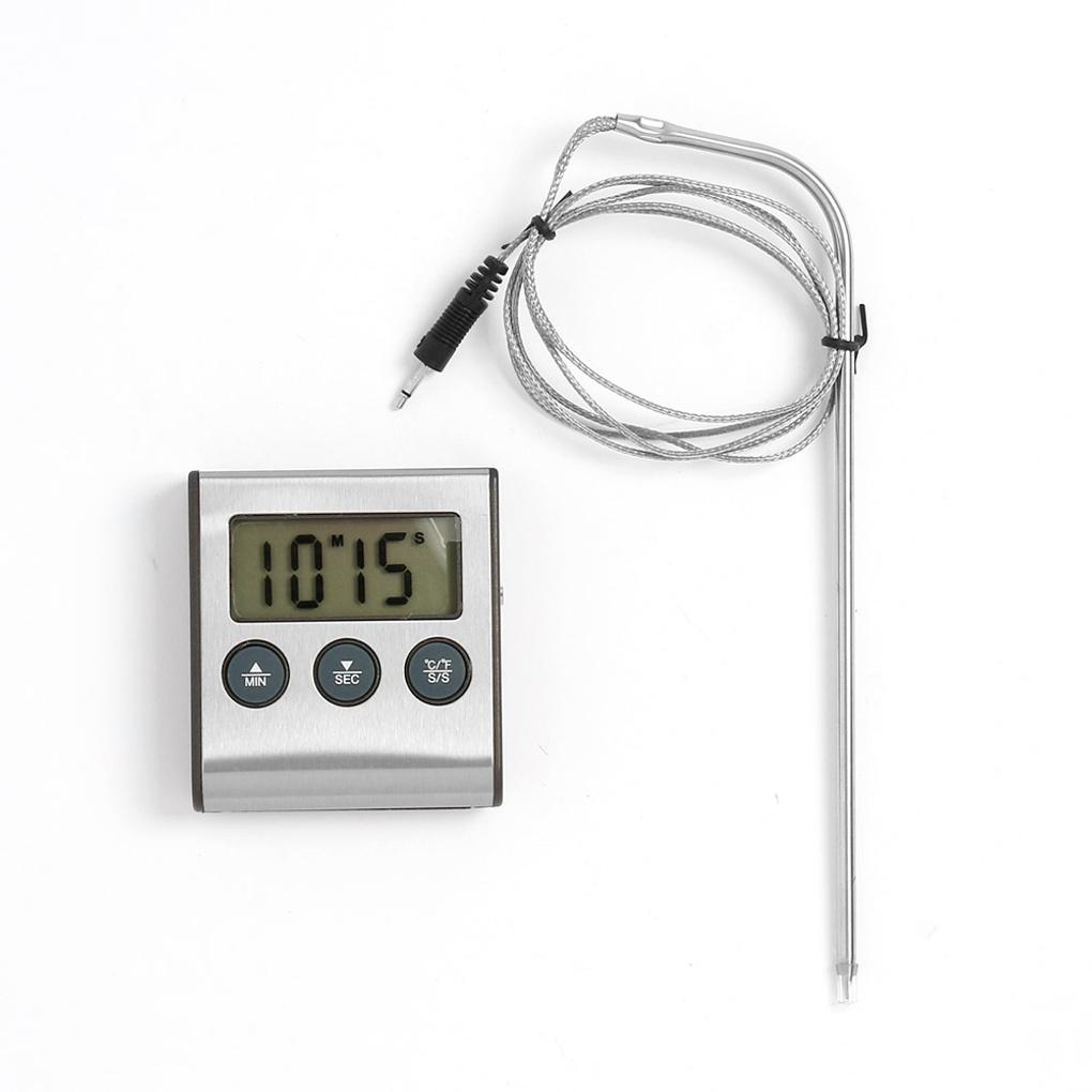 Cooking It Timer Meat Thermometer Steak Cooking Probe Thermometer