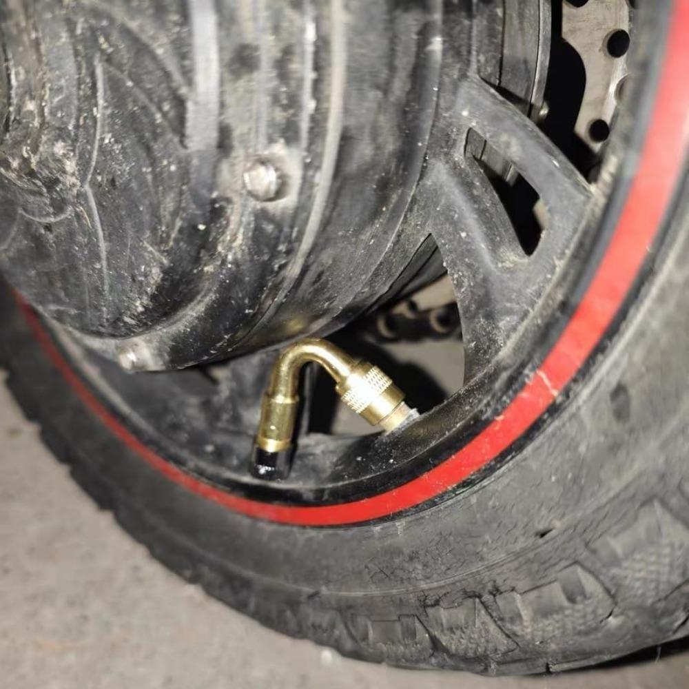 Silver Valve Stem Extenders Multi-Function Tire Valve Extender  Balance Bike