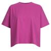 Shop   Korean Women S Round Boxy looSe Semicrop SS Tee White Dai wSh 20768 White