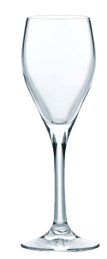 Toyo Sasaki Glass Champagne Glasses, HS Champagne Glasses, Vintage Champagne, 140ml, Set of 6, Made In Japan, Dishwasher Safe, Break-Resistant, Champa