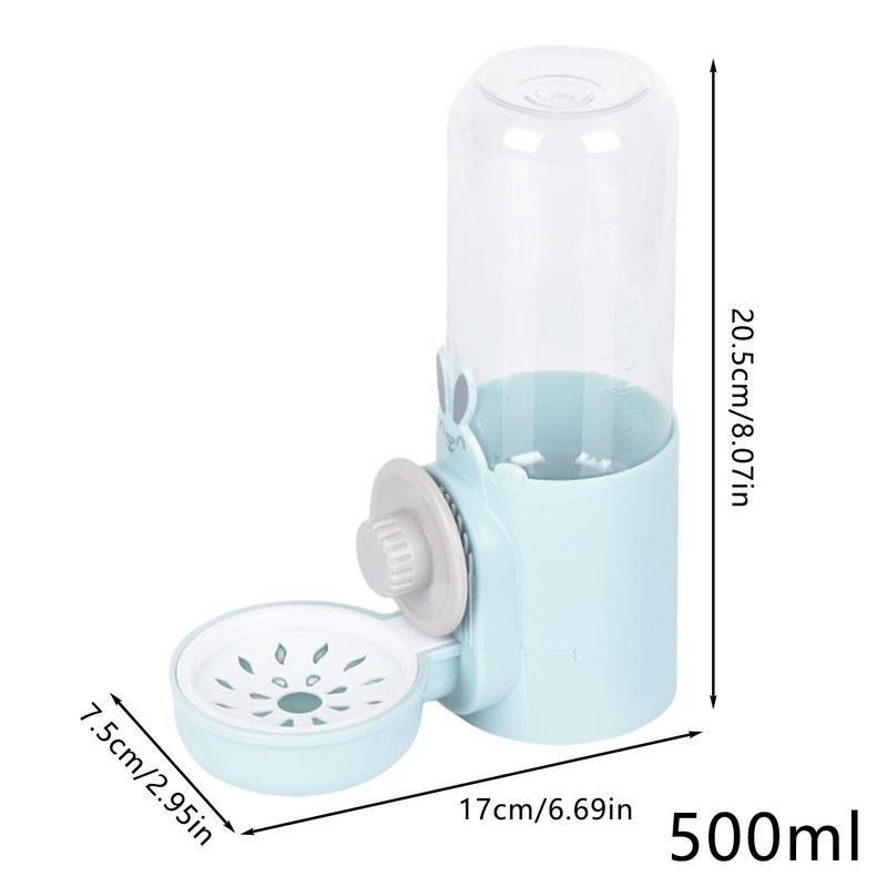 Water Dispenser 500ml Guinea Pig Water Dispenser Automatic Pet Water Dispenser Small Animal Cage Water Feeder For Bunny