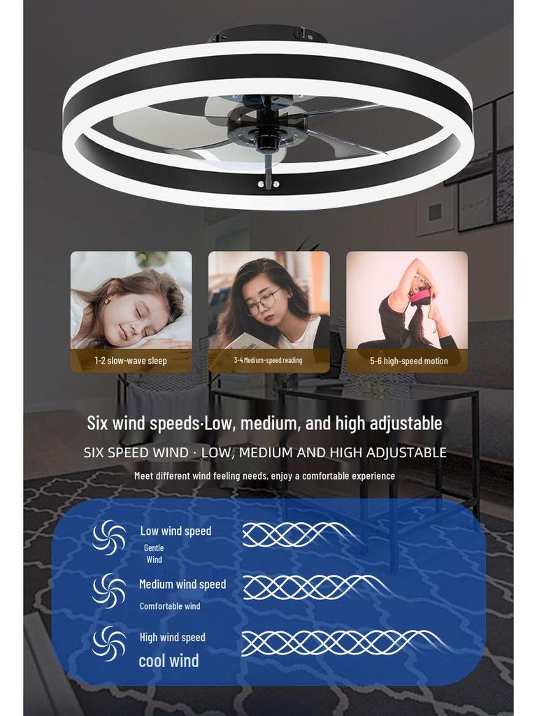 Zhongshan Ceiling Fan Light for Bedroom and Living Room
