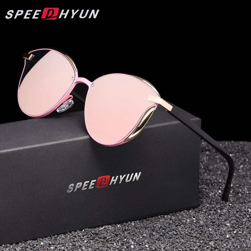 

SPEEDHYUN поляризованные солнцезащитные очки для мужчин/женщин в ретро-стиле и легкие розовый