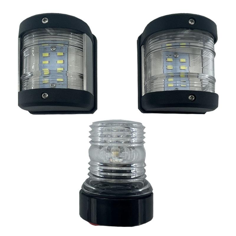 ISURE MARINE Boat Yacht LED Starboard/Port/Masthead/Stern/360 Navigation Light One Set