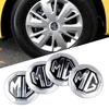 56/60MM 4Pcs Car Wheel Center Hub Cap Badge Accessories For Morris Garages MG ZS 7 6 Cyberster MG4 EV ES HS One GT GS MG3 ZX MG7