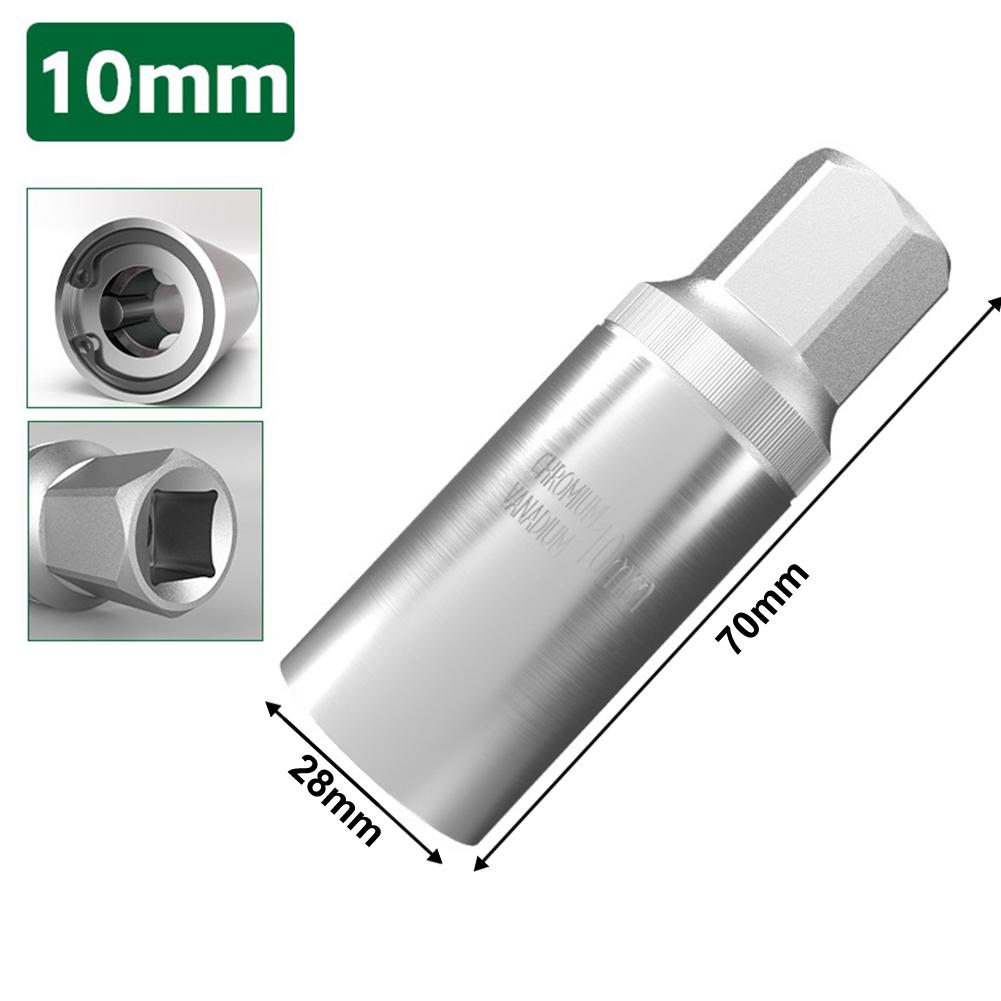 Automotive Repair 8mm Screw Extractor Tool Screw Extractor Removal Kit Tool 1 2inch Drive Extractor Hex Drive Compatibility