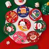 Portable Cartoon Christmas Mirror - Compact Cute Makeup Gift for Students