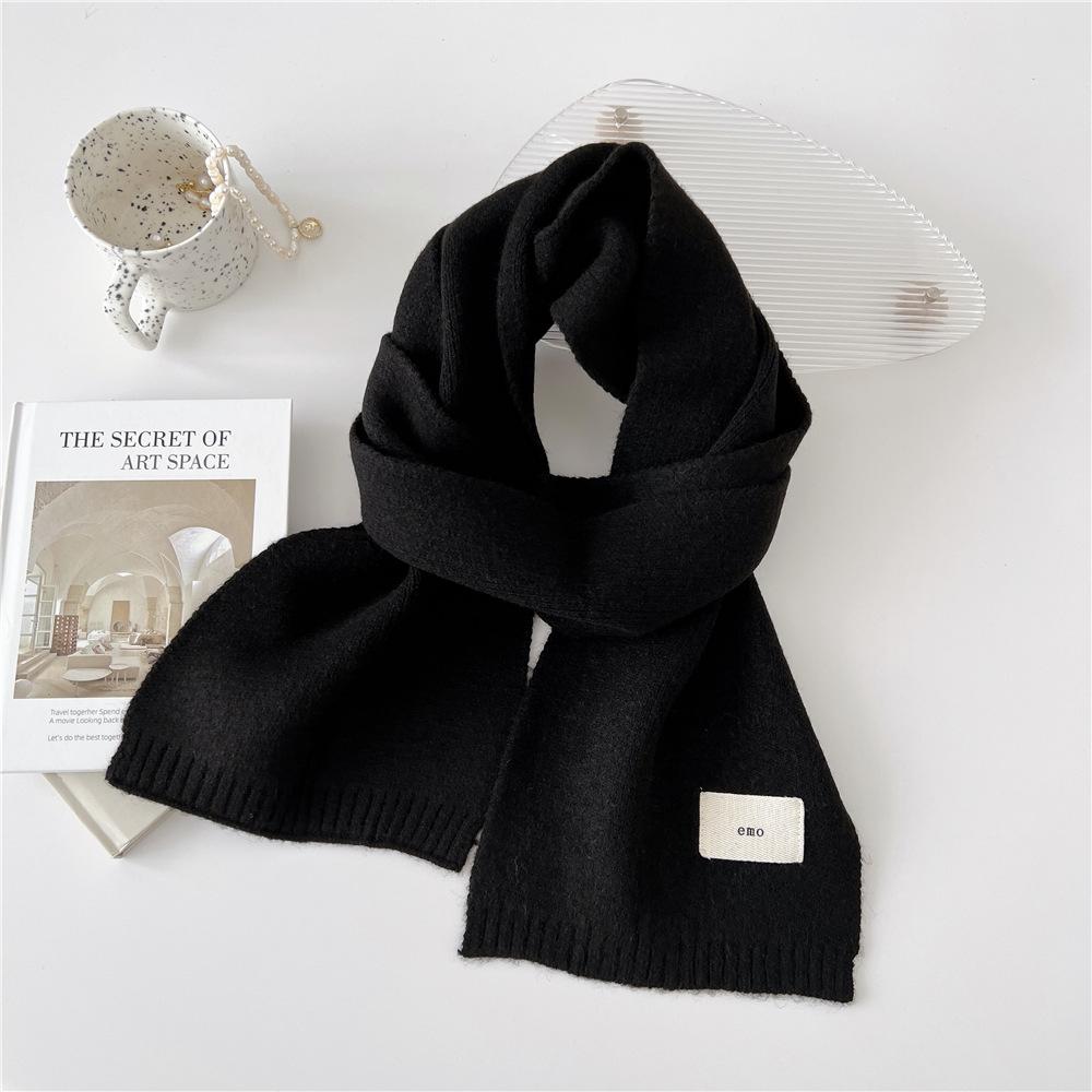 New Solid Color Scarf For Women In Spring And Autumn Versatile Ribbon Wrist Strap Headband Fashionable Decoration Student Neck Protection Small Scarf