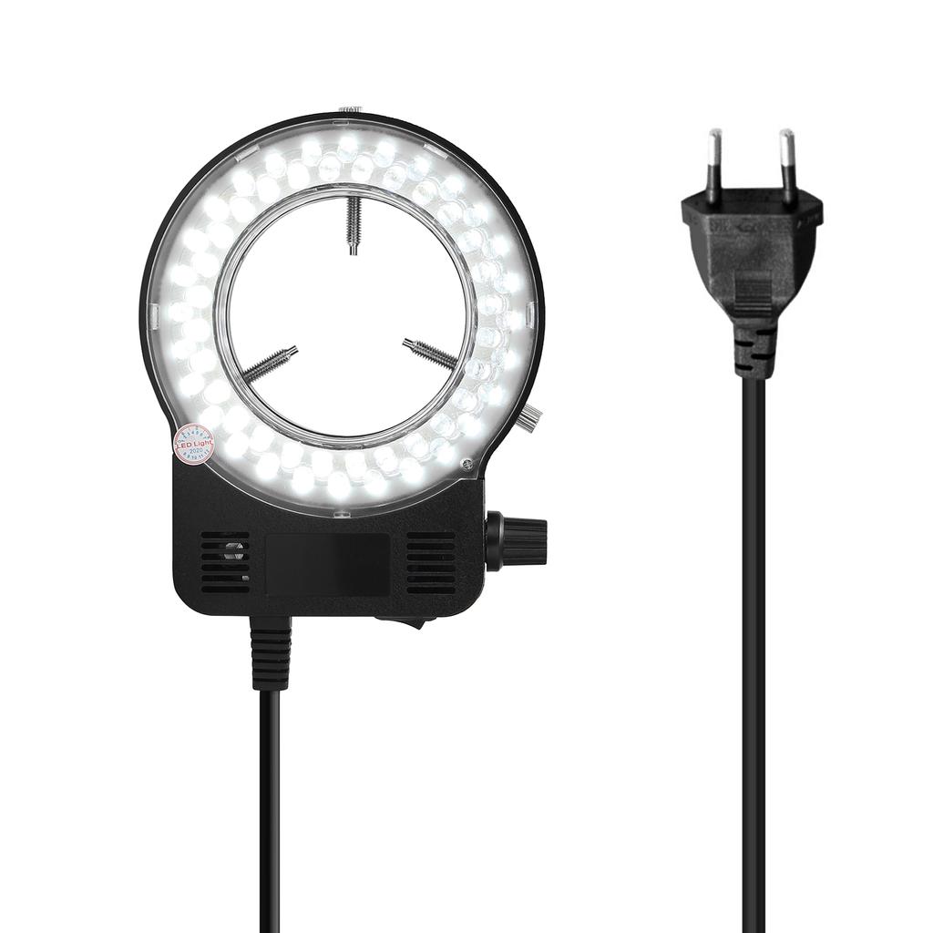 LED Rundlicht für Mikroskoplampe für Mikroskop Helligkeit einstellbar Mikroskoplicht
