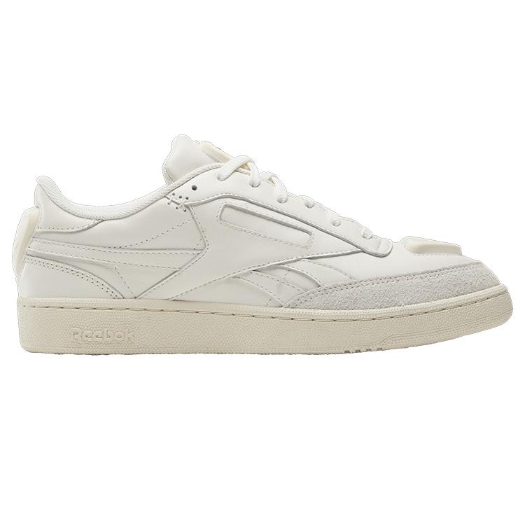 Reebok HYMNE X Club C Revenge Chalk Unisex Sneakers Cream Core-Black Lee-4 100069403