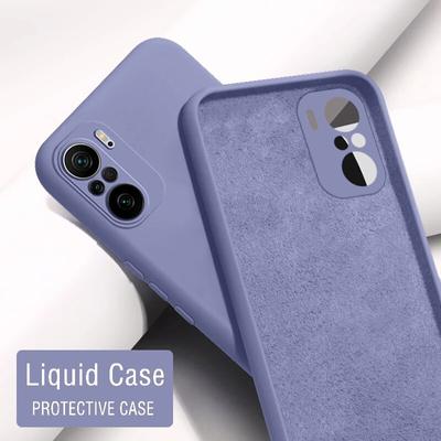 Liquid Silicone Shockproof Phone Case For Xiaomi Redmi Note 10 Pro Max 10S 9S 9 9T 8T 8 K40 K30 9A 9C 8A Camera Full Protection Soft TPU Back Cover