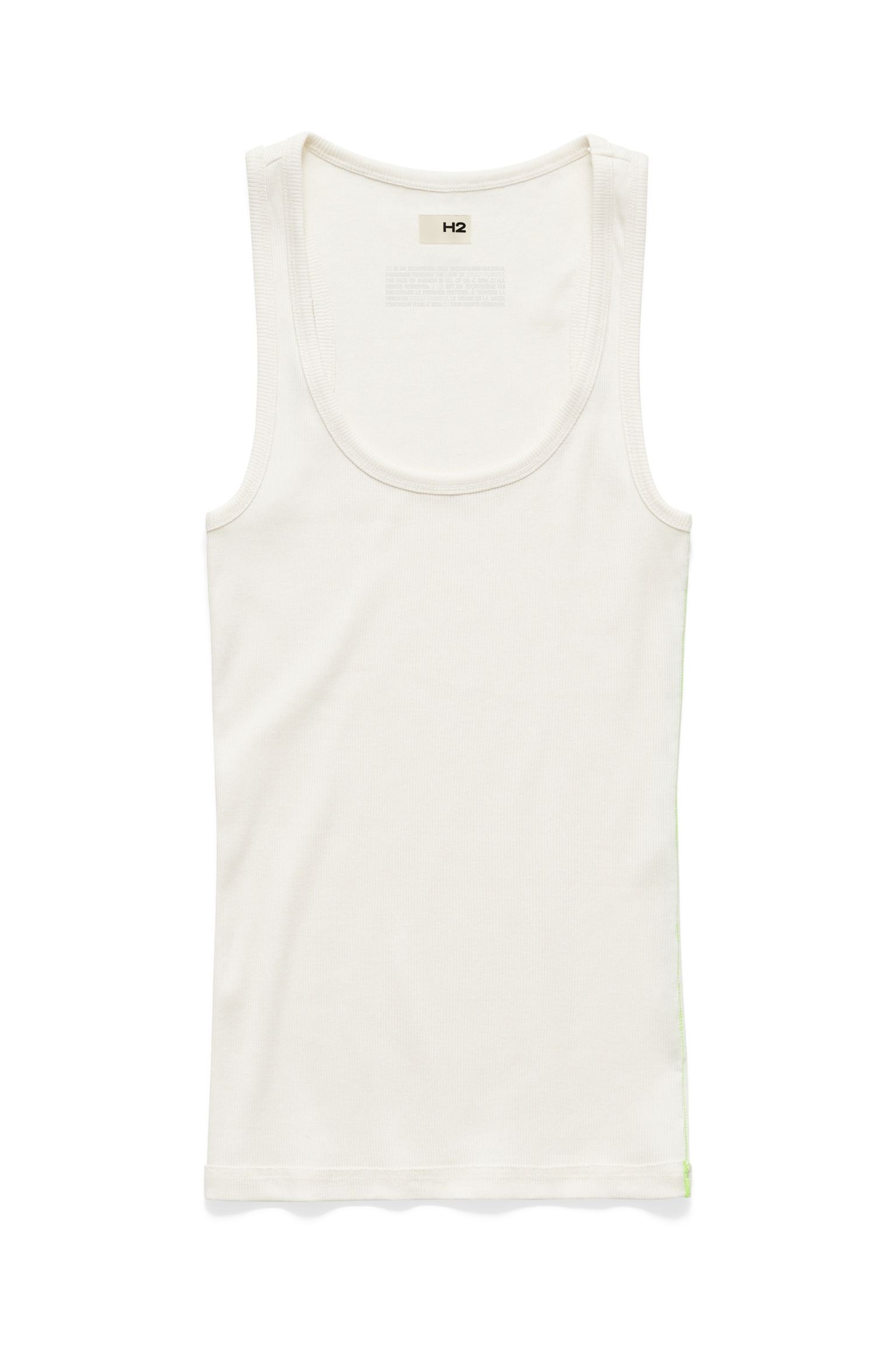 

Топ жилета в рубчик