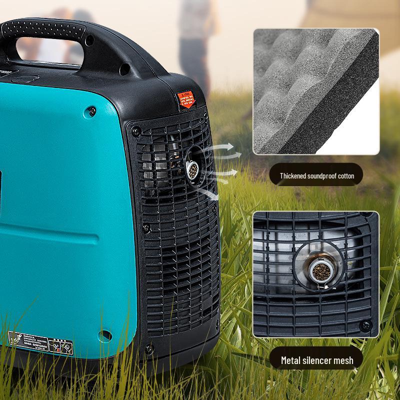 Yuchai Portable 220V Inverter Generator - Quiet, Compact Backup Power for Home, RV, Outdoor, and Camping Use