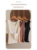 Women's Seamless German Velvet Warm Vest with Double Pockets - Thickened for Autumn and Winter.