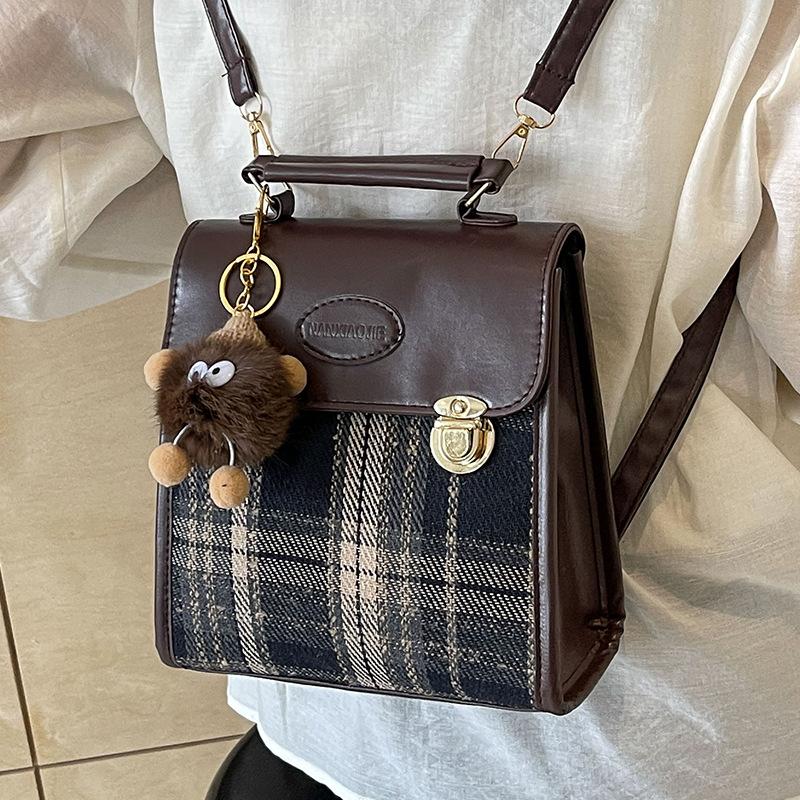 High End Niche Backpack for Women New Trendy Fashion Crossbody Bag Retro Versatile One Shoulder Handbag Women