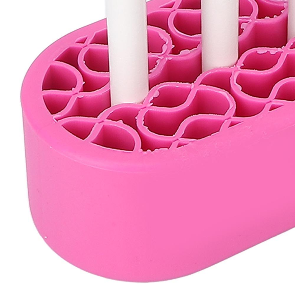 Large Storage Capacity Silicone Makeup Brush Holder