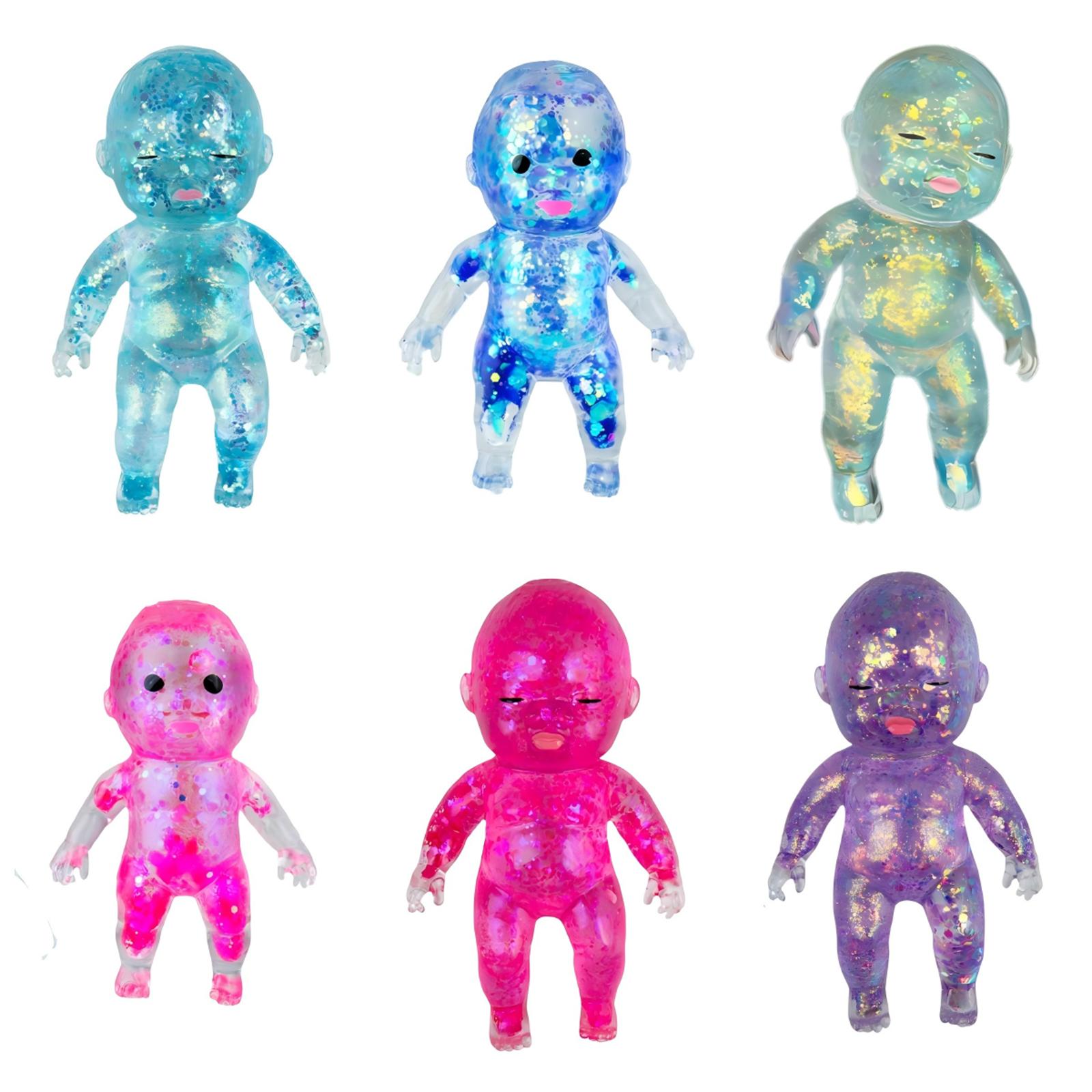 

14cm Glitter Toy - Soft Stress Relief Toy For Kids And Adults One Size