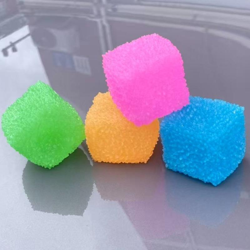 Tabas Squishy Texture Ice Cube Maltose Fidget Toy Soft Maltose Fun Anti-stress Sensory Toy Relieve Anxiety Antistress for Friend