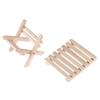 1:12 Dollhouse Miniature Furniture Beach Folding Table For Kids Toys