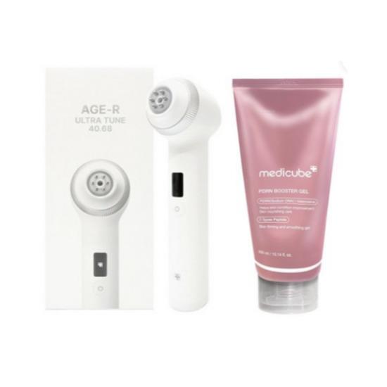 

MEDICUBE AGE-R Ultra Tune 40.68 Collagen Boosting Beauty Device + Hyaluronic Ampoule Set