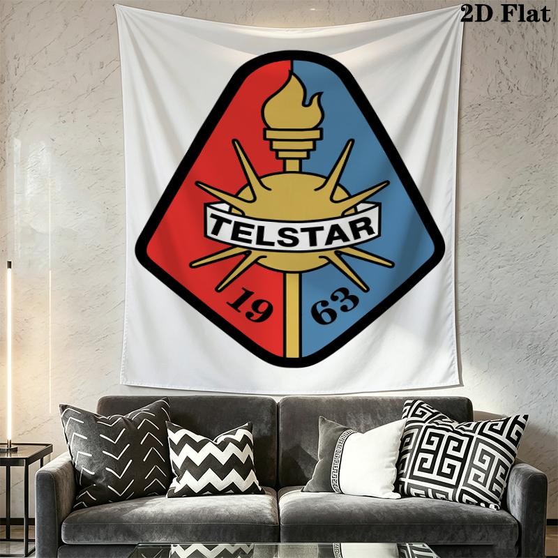 Telstar Football Club 1 Wall Tapestry Aesthetic Wall Hanging Printed Fabric Blanket Decorative Tapestries for Bedroom Living Room Home Decor