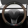 Housse de Volant de Voiture Pour Model 3 Model S Model Y Model X Roadster 2019-2025 Intérieur Auto Accessoires de Volant