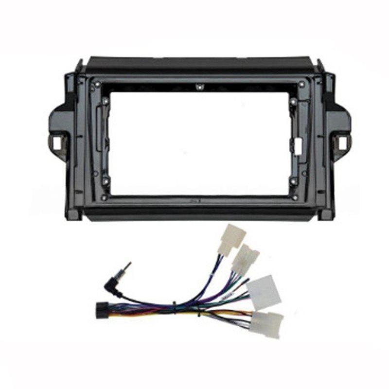 New Arrival Instrument Modification Panel 9 Inches For Toyota Fortuner 2016 Car Navigation Frame Accessories
