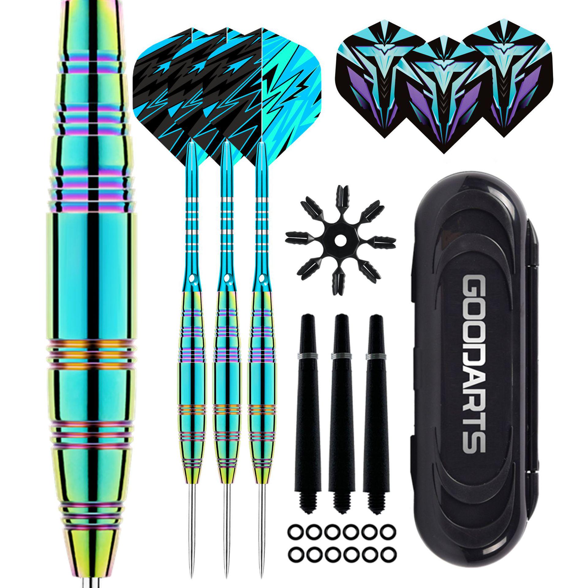 GOODARTS Phantom Bacchus 23g Colorful Needle Point Darts Set for Professional Competition and Training.