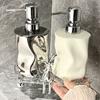 Silver Ceramic Lotion Water Bottle Bathroom Accessories Household Soap Container Home Hotel Makeup Remover Shampoo Storage Jar