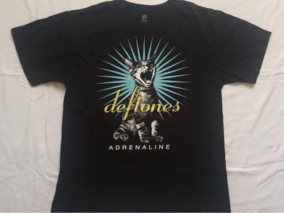 Deftones Around The Fur Cat Band Vtg Black Unisex Tshirt