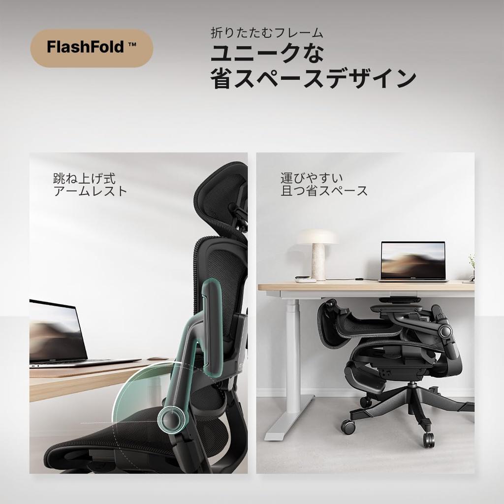 HINOMI H1 Pro V2 Office Chair Desk Chair Mesh Chair Telework Tired Work Chair Computer Chair PC Chair Office Chair Ergonomic Chair 3D Lumbar Support