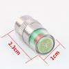 Universal Anti-Theft High-Precision Stainless Steel Tire Pressure Cap with Copper Core
