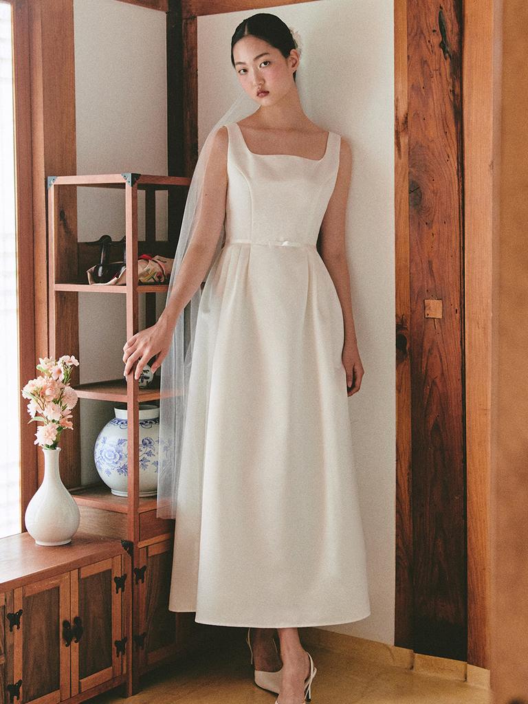 Ganiesong Bridal Audrey Lady Dress_White