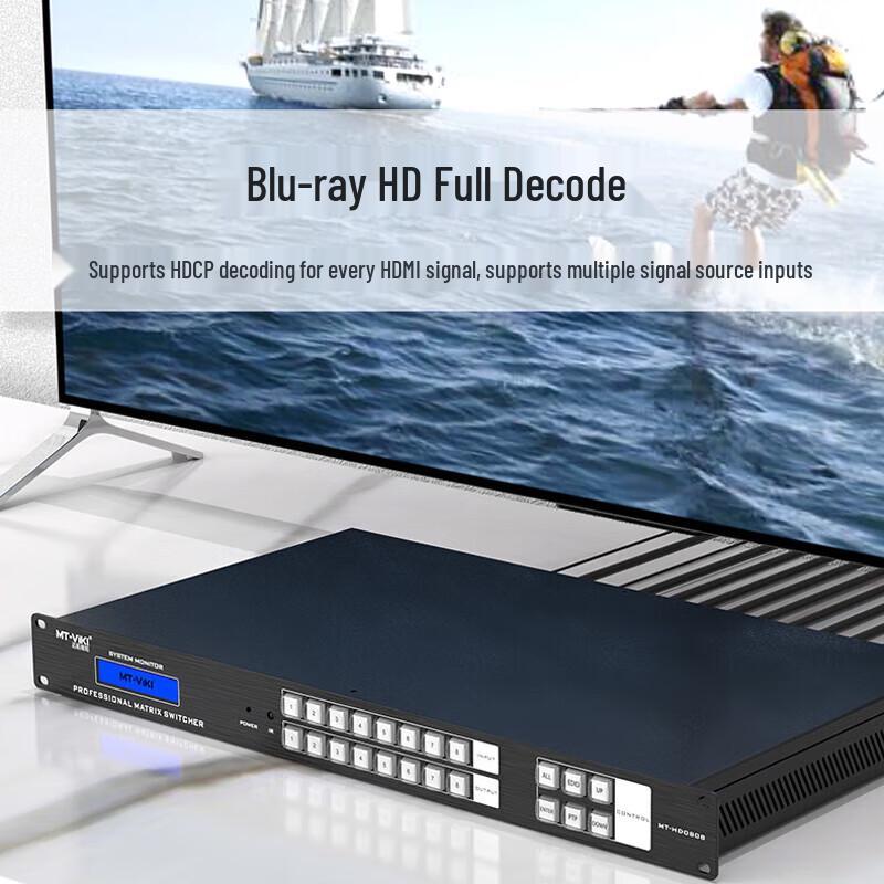 MT-viki 4K HDMI 8x8 Matrix Switcher