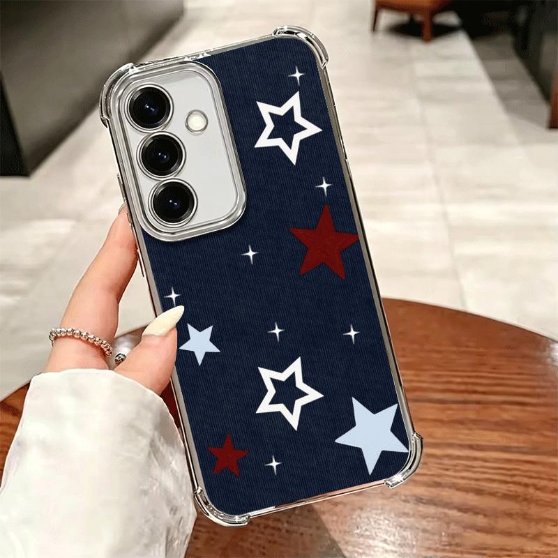 Fashion Vintage Star Girl Minimalist Soft Phone Case For Samsung A17 A27 A07 A37 A57 A16 A56 A15 A55 A14 A54 A13 A53 A26 A36 A25