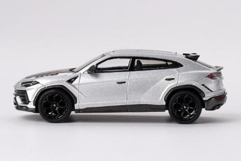 MINI GT Lamborghini Urus Performance Grigio Nimbus Finished Product 1/64 (Gray) (Left-Hand Drive)