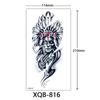 Small Full Arm Tattoo Sticker, Flower Letters, Plain Flower Tattoo Sticker Tattoo