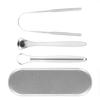 Tongue Scraper Ergonomic Stainless Steel Tongue Cleaner Brush Oral Cleaning Tool