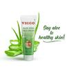 Vicco Aloe Vera Face Wash Pack of 3, 70 gm Each, Gentle Hydrating Cleanser for Soft, Smooth Healthy Skin